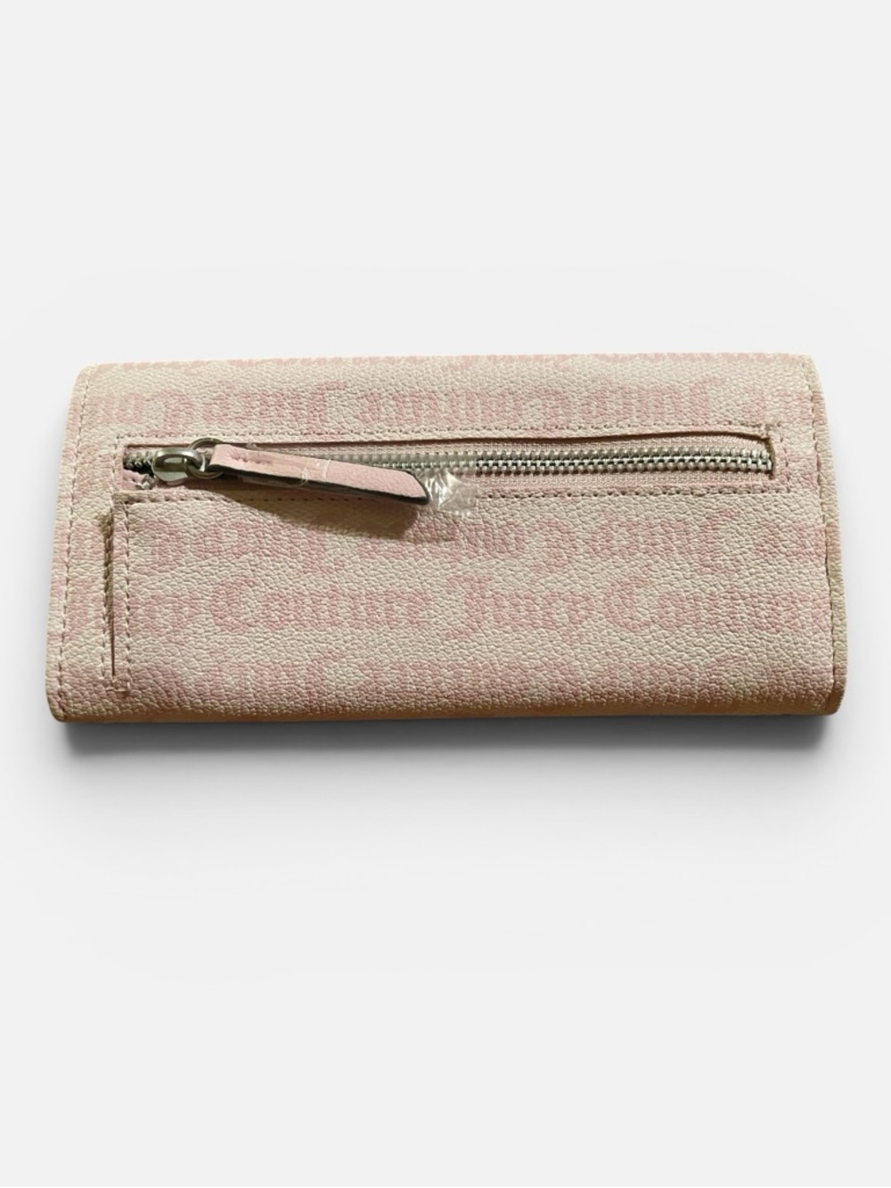 Juicy Couture chiffon pink  HER Majesty clutch NWOT - Picture 2 of 3